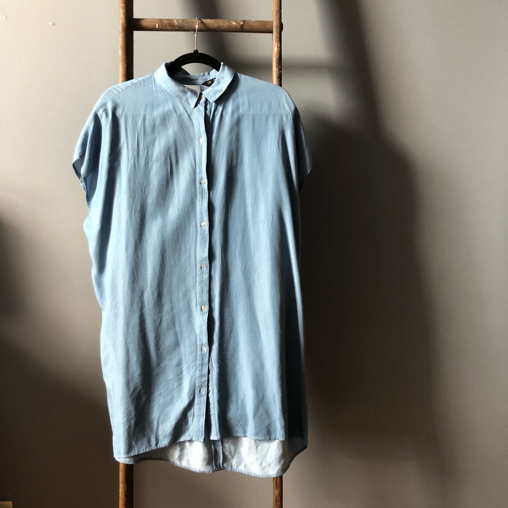 Light denim Zara tunic